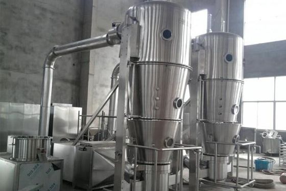 Bottom Spraying 15 Kg / Batch Fluidized Bed Powder Coating Equipment